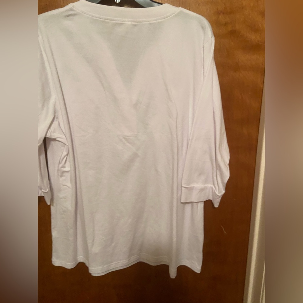 NWOT 3/4 Sleeve Knit Top - Picture 2 of 7